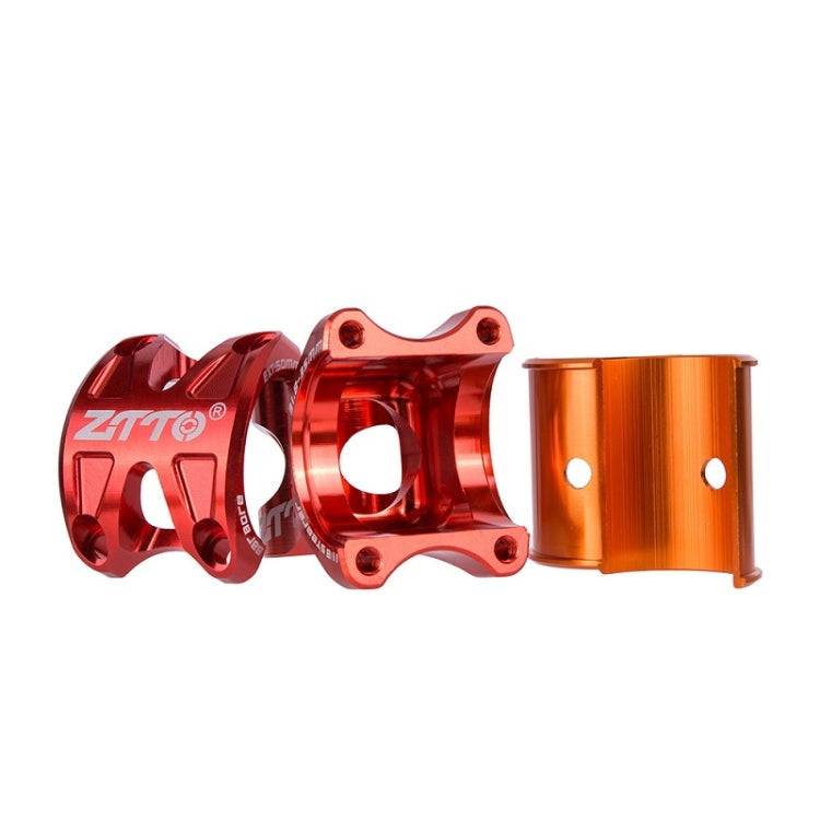 ZTTO Bicycle Handlebar Hollow 0 Degree Short Riser