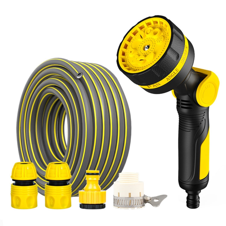 10 Functional Watering Sprinkler Head Household Water Pipe, Style: — D6+4 Connector+20m 4-point Tube