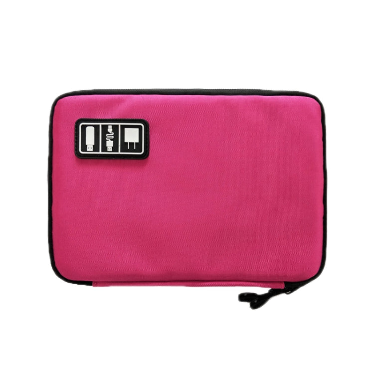 Multifunctional Portable Mobile Phone Digital Accessories U Disk Storage Bag — Orange