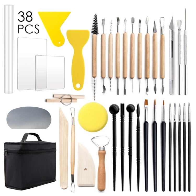Pottery Tool Kit Pottery Clay Carving Knife, 38 In 1