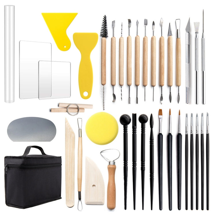 Pottery Tool Kit Pottery Clay Carving Knife, 38 In 1