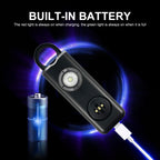Anti-wolf Alarm Rechargeable Female Student Self-defense Keychain — view 7