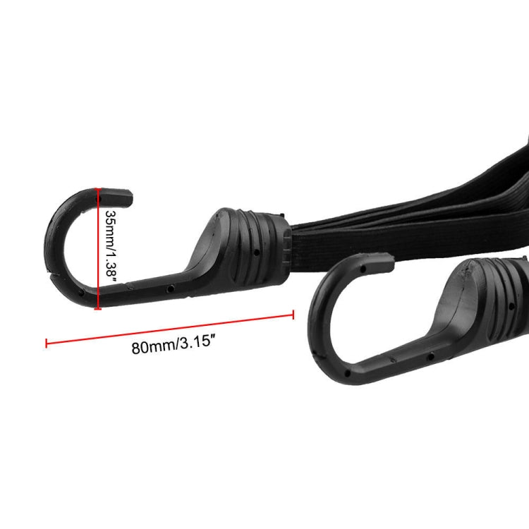 Motorcycle Helmet Luggage Strap Universal Elastic Band Fuel Tank Net Rope, 3 PCS