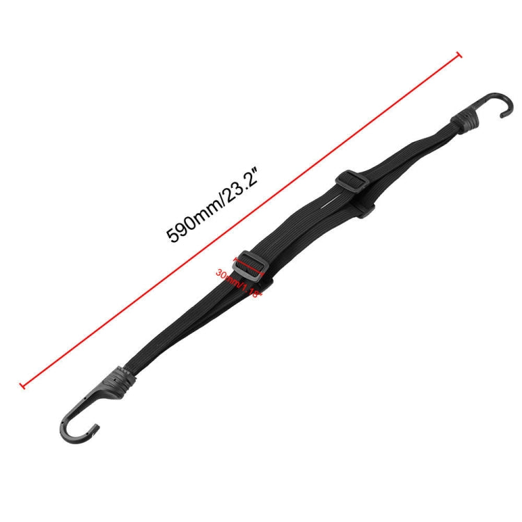 Motorcycle Helmet Luggage Strap Universal Elastic Band Fuel Tank Net Rope, 3 PCS
