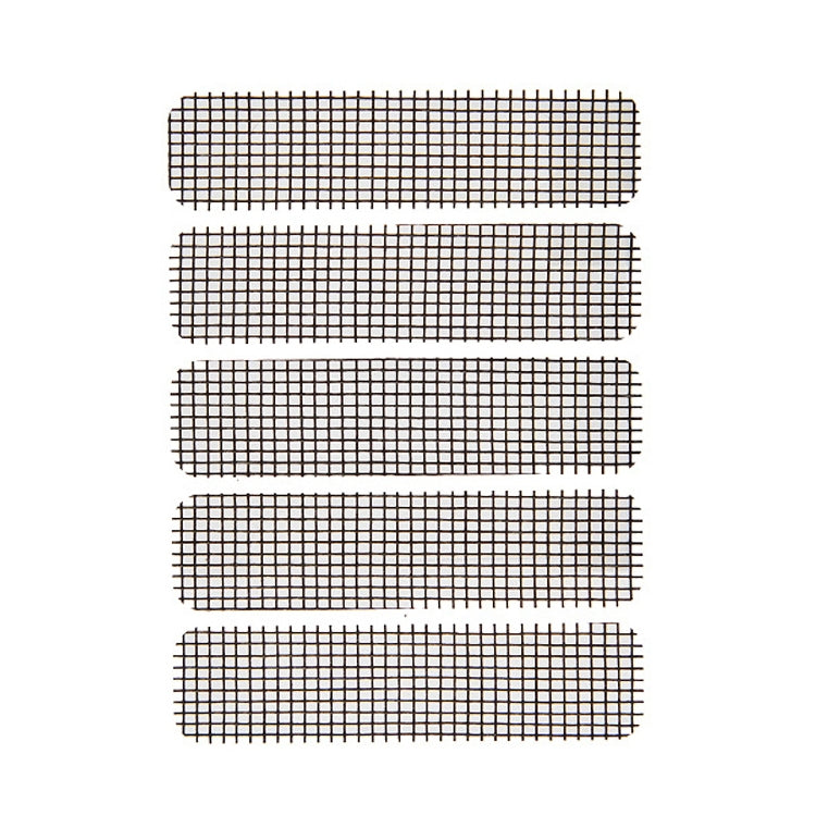 5pcs / Set ZX017 Screen Window Self-adhesive Drain Hole Mosquito Sticker — White