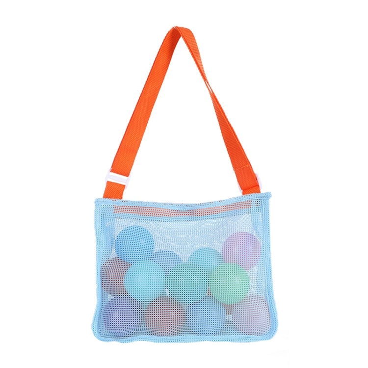 Children Shell Collection Bag Beach Toys Organizer Storage Bag — Toys Storage Bag(Pink)