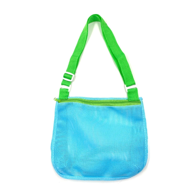 Children Shell Collection Bag Beach Toys Organizer Storage Bag — Toys Storage Bag(Dark Blue Gray)