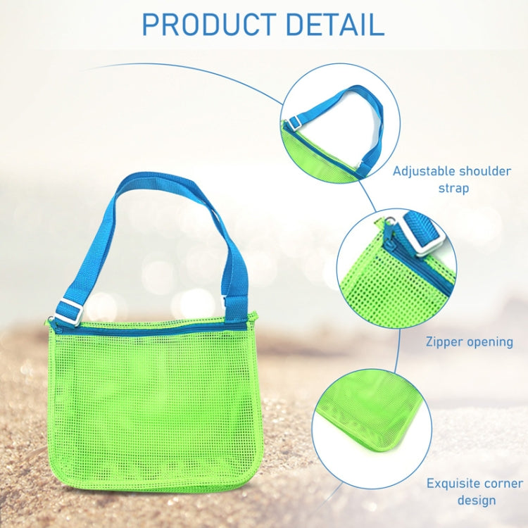 Children Shell Collection Bag Beach Toys Organizer Storage Bag