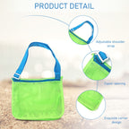Children Shell Collection Bag Beach Toys Organizer Storage Bag