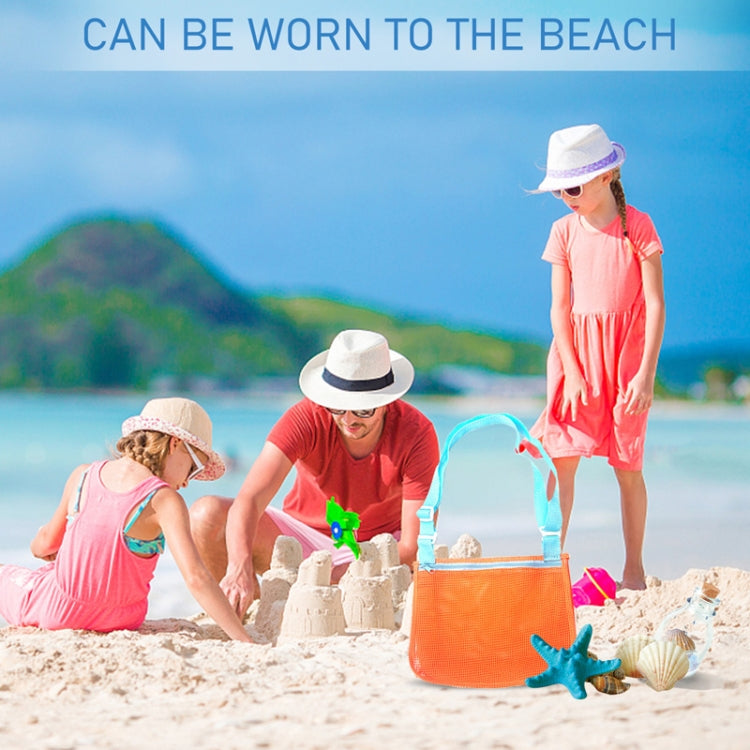 Children Shell Collection Bag Beach Toys Organizer Storage Bag