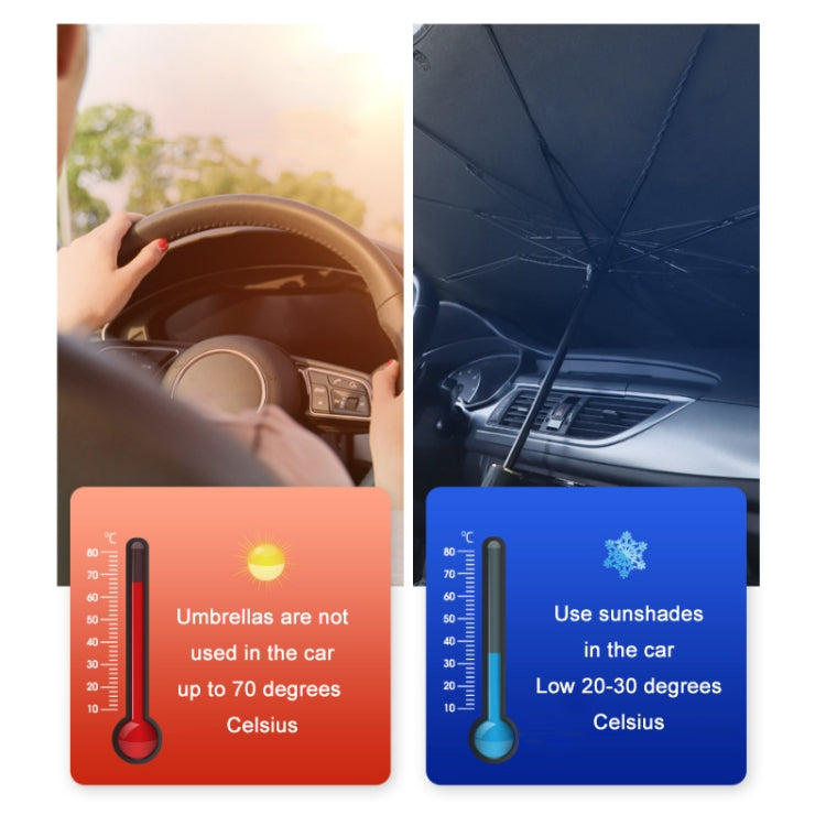 Car Windshield Telescopic Folding Thermal Insulation Parasol