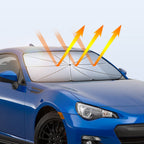 Car Windshield Telescopic Folding Thermal Insulation Parasol