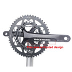 RACEWORK RKRFA Road Bike Aluminum Alloy 22-speed Crankset, Spec: