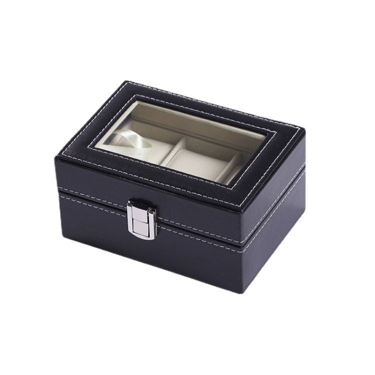 PU Leather Watch Storage Box Display Box, 3 Bit
