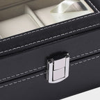 PU Leather Watch Storage Box Display Box, 3 Bit