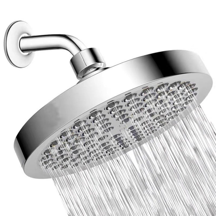 Round Electroplating Bathroom Shower Head, 6 inch