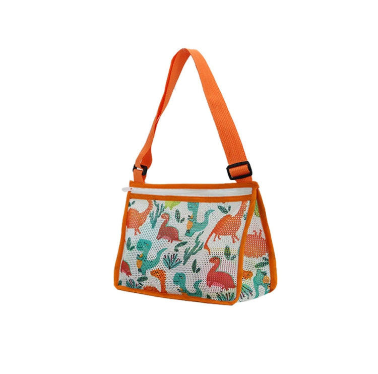 Printed Zipper Three-dimensional Beach Toy Bag For Children — Printed Zipper Bag(Starfish)