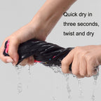 YDJ1223-1 Microfiber Double Sided Fleece Print Quick Dry Portable Sports Towel, Size: