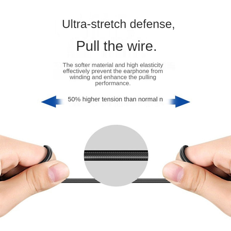 115 Type-C Digital Chip Wire-controlled Headphones
