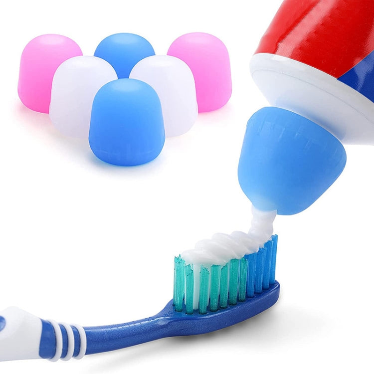 5 PCS Manual Silicone Self-Sealing Toothpaste Cap Aid — view 6