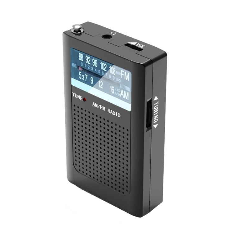 R06 Small FM/AM Pointer Frequency Adjustment Radios With Antenna Pocket Retro Radio