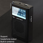 R06 Small FM/AM Pointer Frequency Adjustment Radios With Antenna Pocket Retro Radio