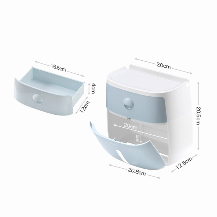 ECOCO E1804 Toilet Multifunctional Double-layers Tissue Rack — view 3
