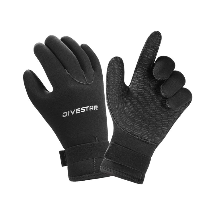 DIVESTAR Diving Gloves Cut & Stab Resistant Sports Gloves — 5mm  L