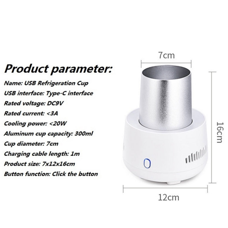 Car Mini Refrigerator Portable Household Freezer Refrigeration Cup