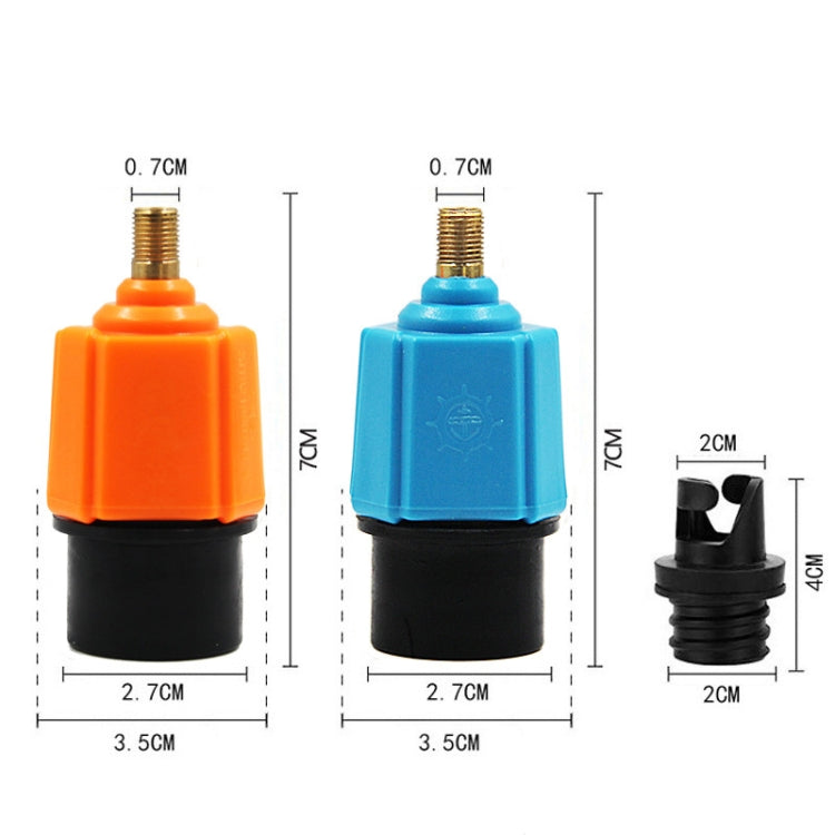 For Paddle Kayak Surfboard Valve Adapter Car Pump Conversion Head