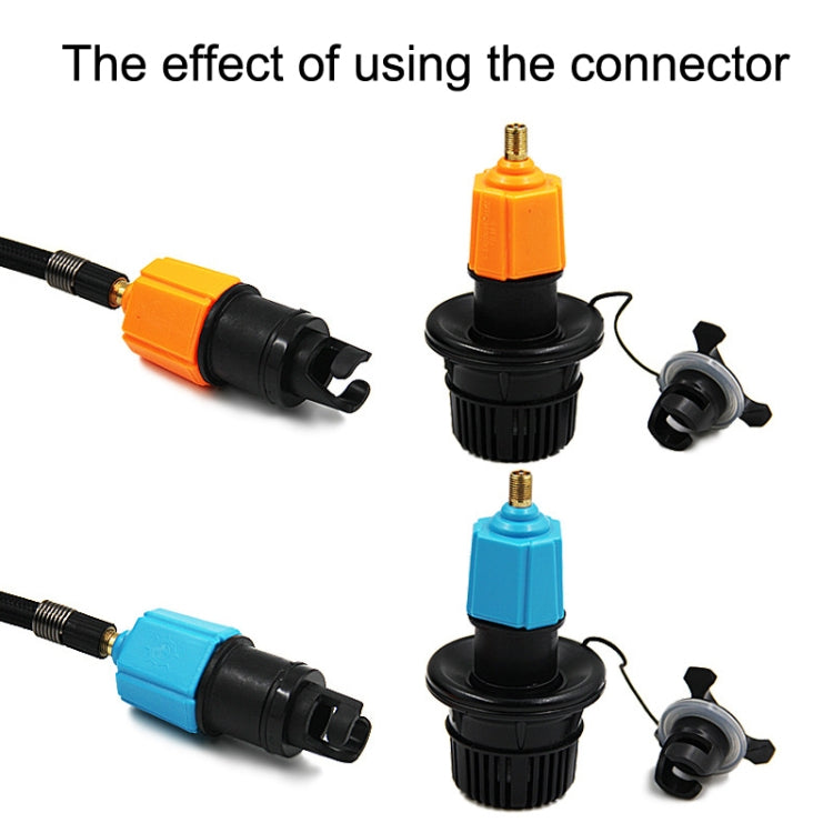 For Paddle Kayak Surfboard Valve Adapter Car Pump Conversion Head