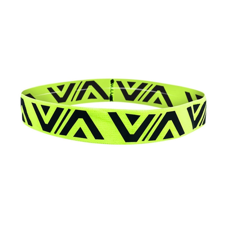 Summer Sports Fitness Yoga Headband Sweat-absorbing Non-slip Sweatband — White Red