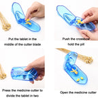 10 PCS Pills Divider Multifunctional Portable Pill Box — view 7