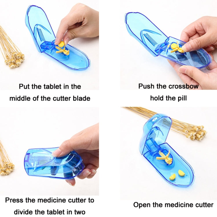 10 PCS Pills Divider Multifunctional Portable Pill Box — view 7