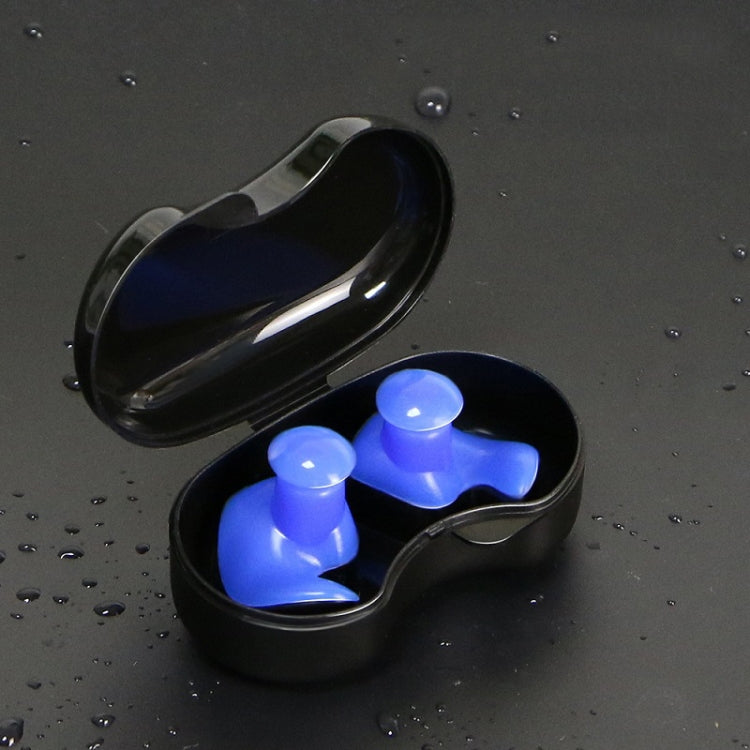 Swimming Waterproof Spiral Silicone Earplugs — Pink