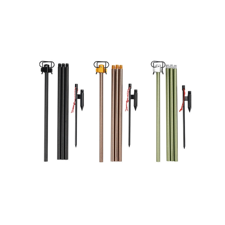 Outdoor Camping Telescopic Double Hook Folding Light Stand