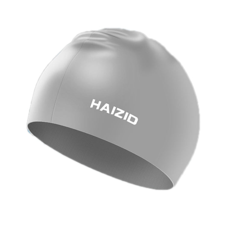 HAIZID Silicone Waterproof Oversized Swimming Cap — Black 55g