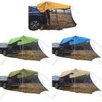 Rear Mosquito Repellent Sun Protection Tent RV Canopy Awning — Beige