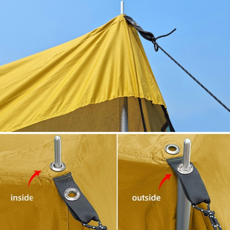 Rear Mosquito Repellent Sun Protection Tent RV Canopy Awning — view 7