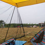 Rear Mosquito Repellent Sun Protection Tent RV Canopy Awning — view 9