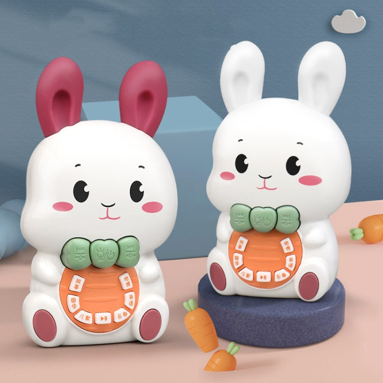 Children Singing Puzzle Luminous Rabbit Early Education Learning Machine