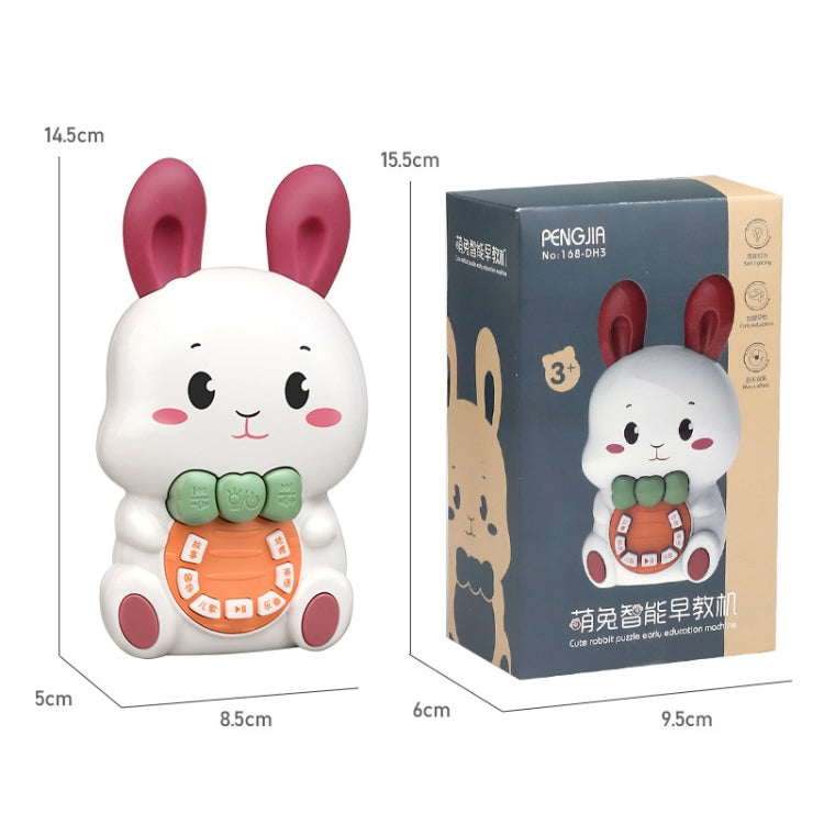 Children Singing Puzzle Luminous Rabbit Early Education Learning Machine