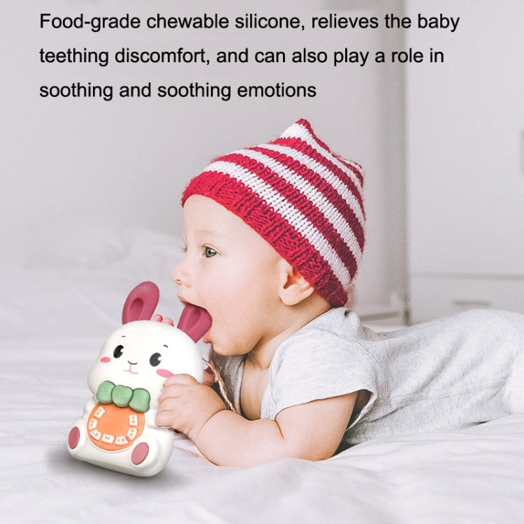 Children Singing Puzzle Luminous Rabbit Early Education Learning Machine