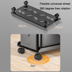 Desktop Computer Host Removable Bracket Office Heightened Shelf