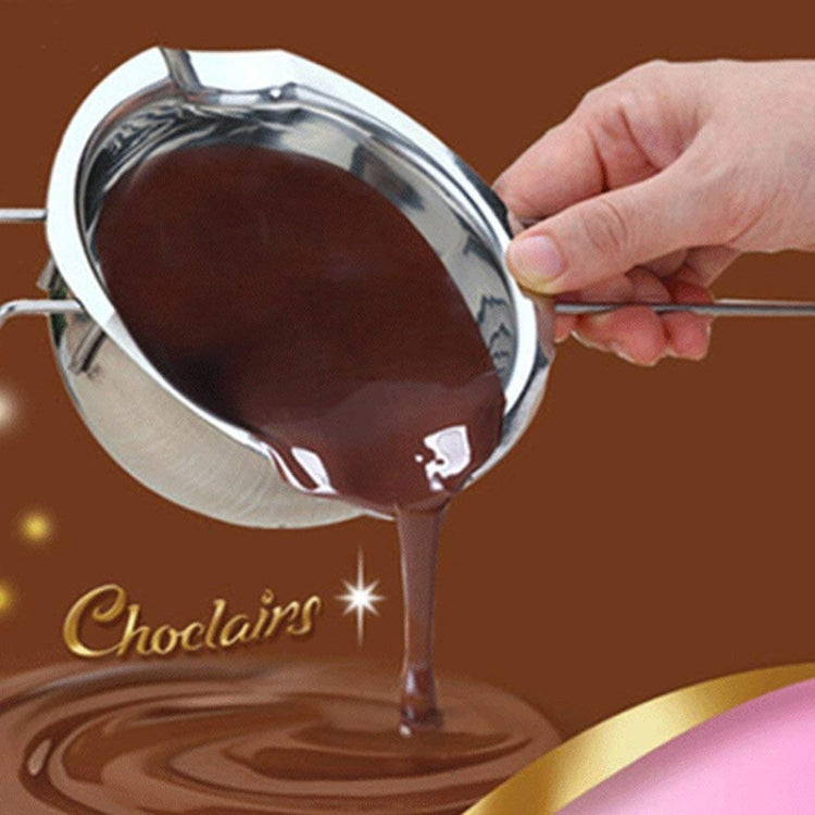Stainless Steel Chocolate Water-proof DIY Baking Heating Melting Pot, Style:304