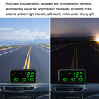 GPS Head-up Display Speed Mileage Compass Car General