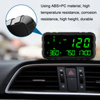 GPS Head-up Display Speed Mileage Compass Car General