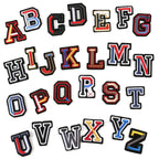 English Letter Three-dimensional Embroidered Cap Badge Cloth Sticker