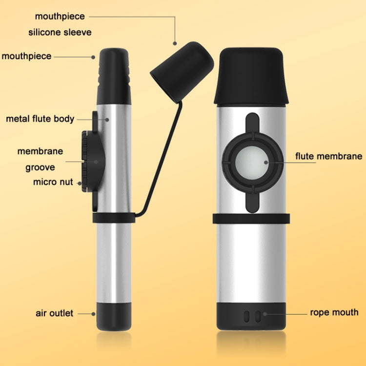 Metal Professional Playing Tunable Tone Kazoo