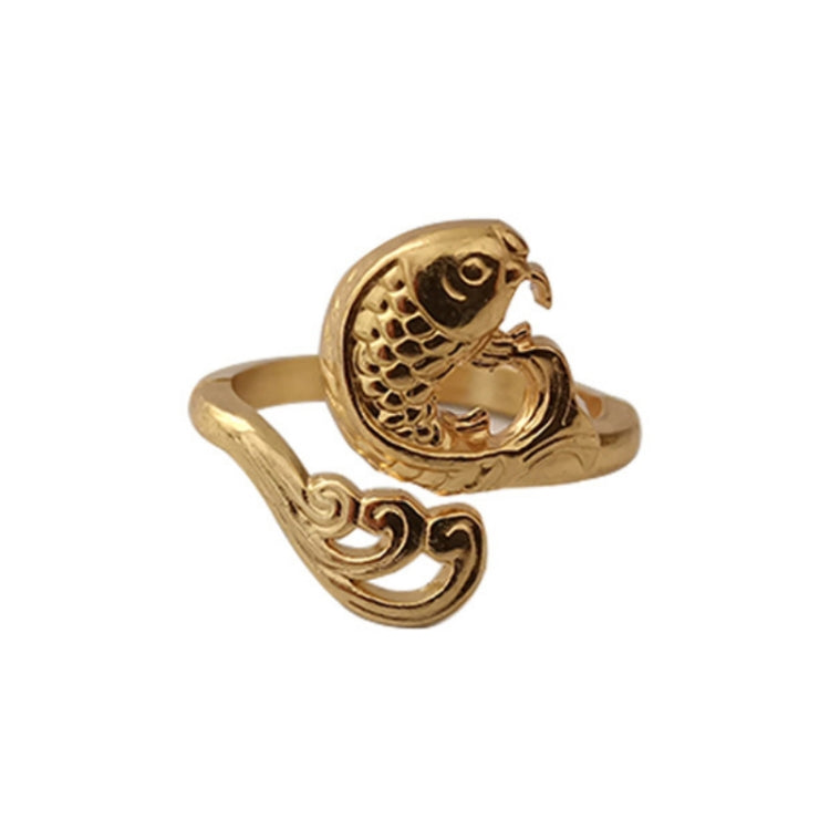 Ethnic Style Hook Line Ring Retro Jewelry Sewing Tools — Peacock Silver
